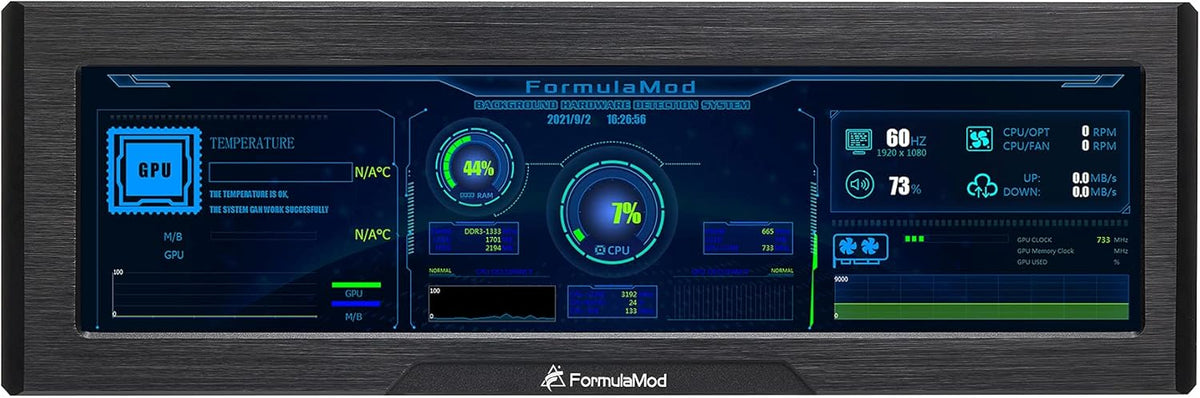 8.8 Inch LCD Screen CPU Temperature Monitor for PC Case N908