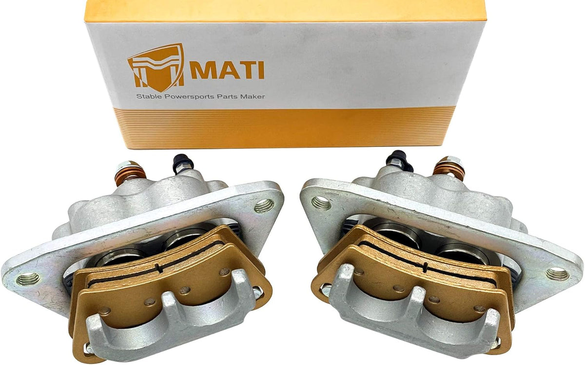 Front Left Right Brake Calipers W/Pads Pack of 2 J8249
