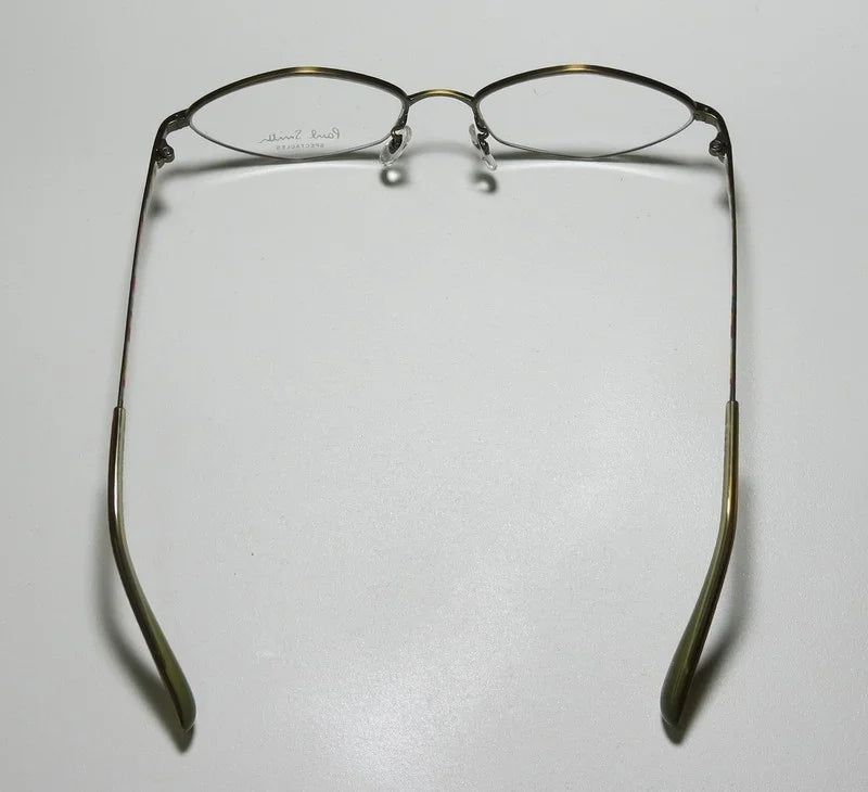 Matte Khaki Cat Eye Full-Rim Eyeglasses B4772