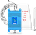 Cell Phone Signal Booster Kit, 5G 4G LTE 3G Cellular Repeater Amplifier Y40509