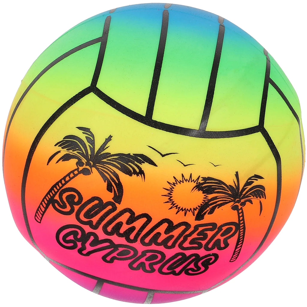 Inflatable Rainbow Volleyball Beach Ball X942366