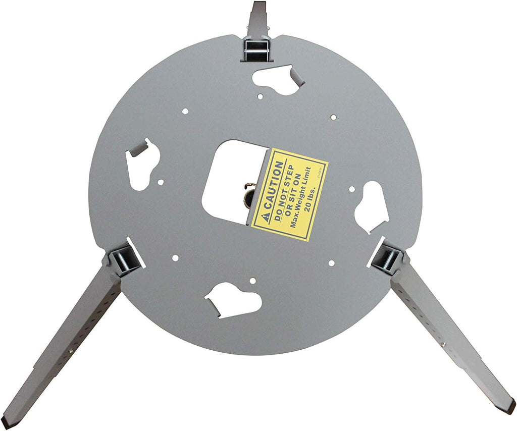 Satellite Tripod Mount, Adjustable Height 14.5-22 Inches, Pack of 2 F866887
