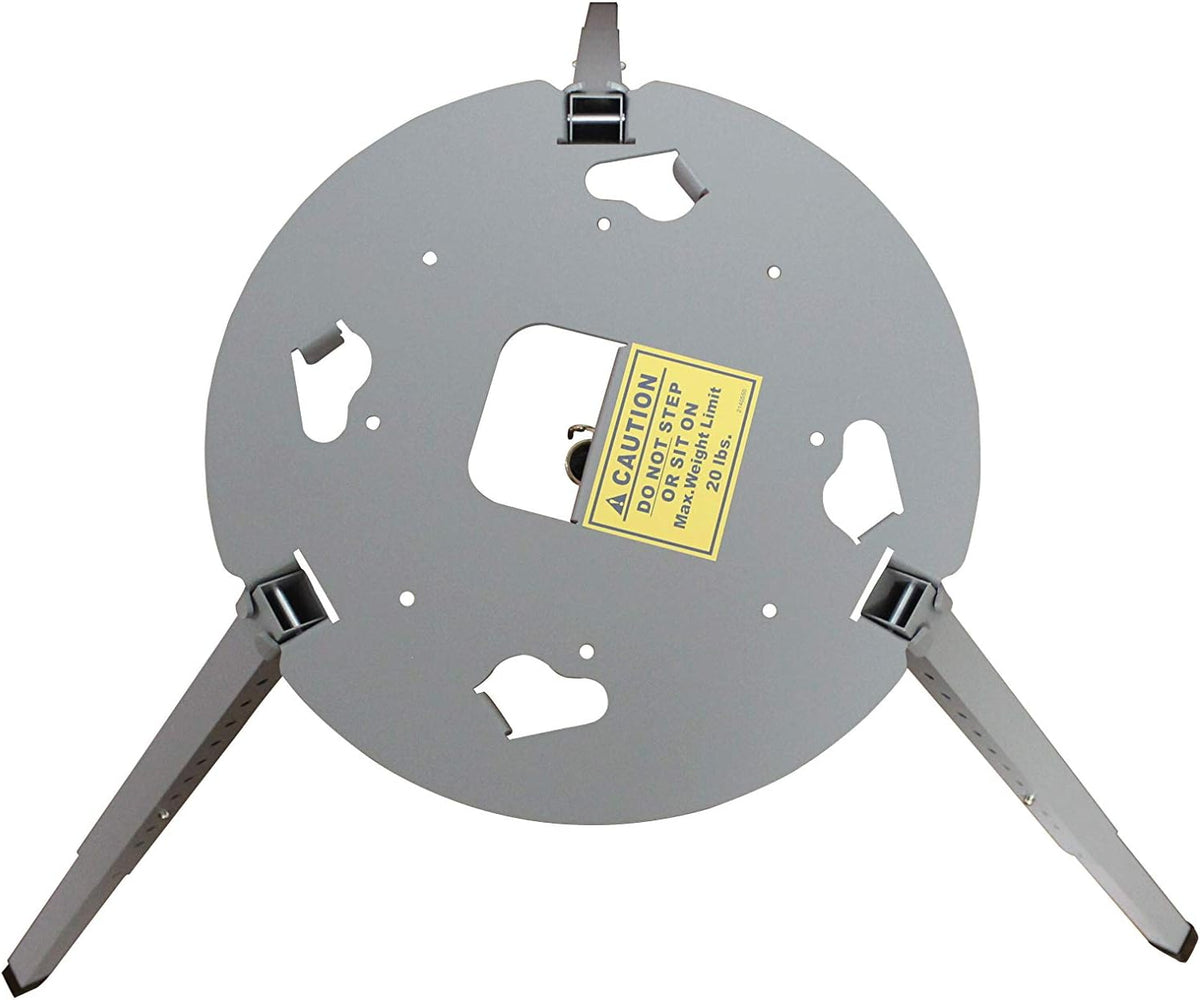 Satellite Tripod Mount, Adjustable Height 14.5-22 Inches, Pack of 2 F866887