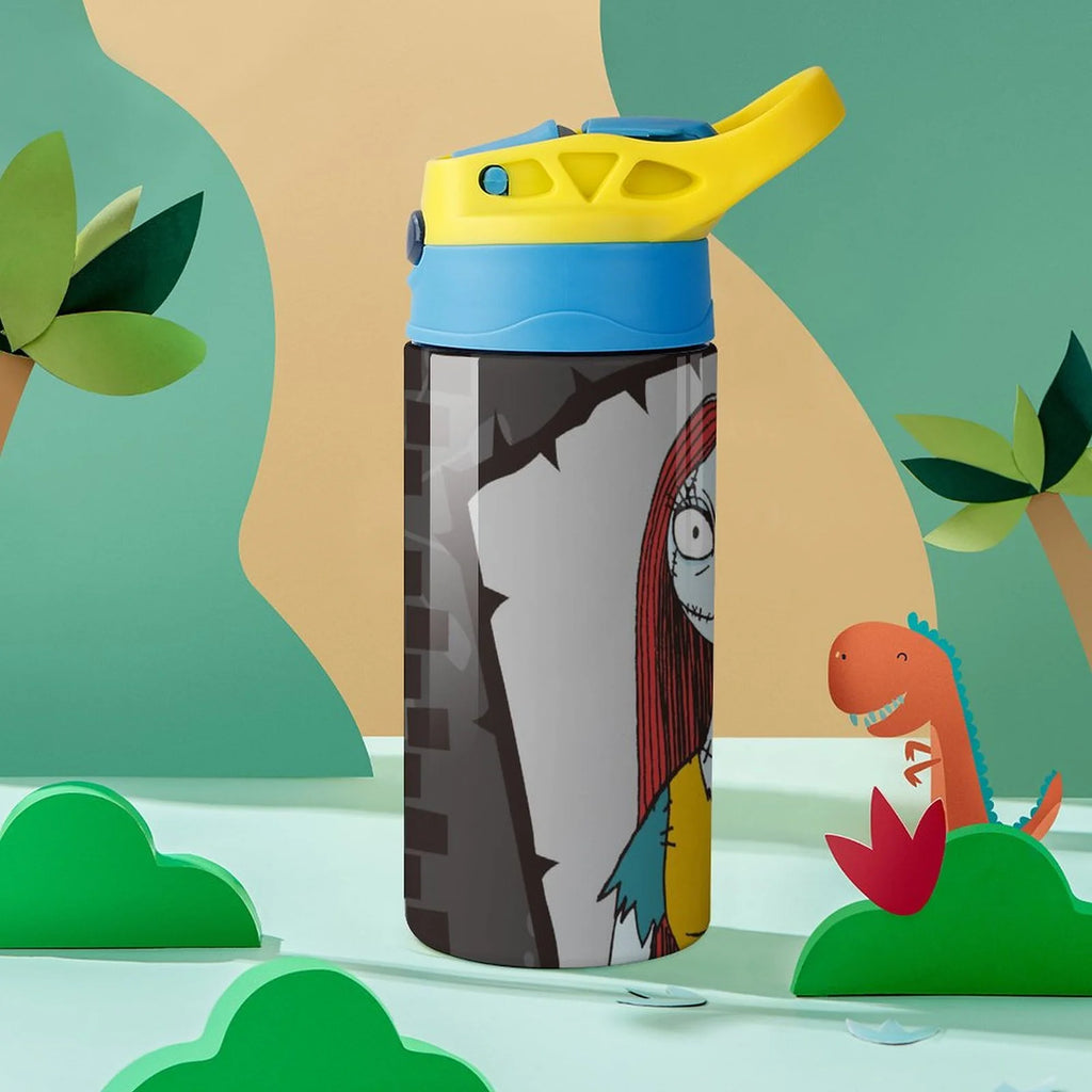 Insulated Stainless Steel Water Bottle with Straw K3519