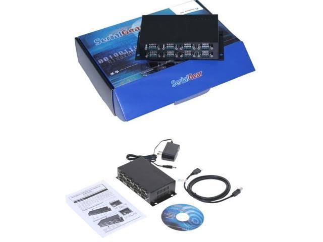 8-Port DB-9 RS232 to USB Adapter U547