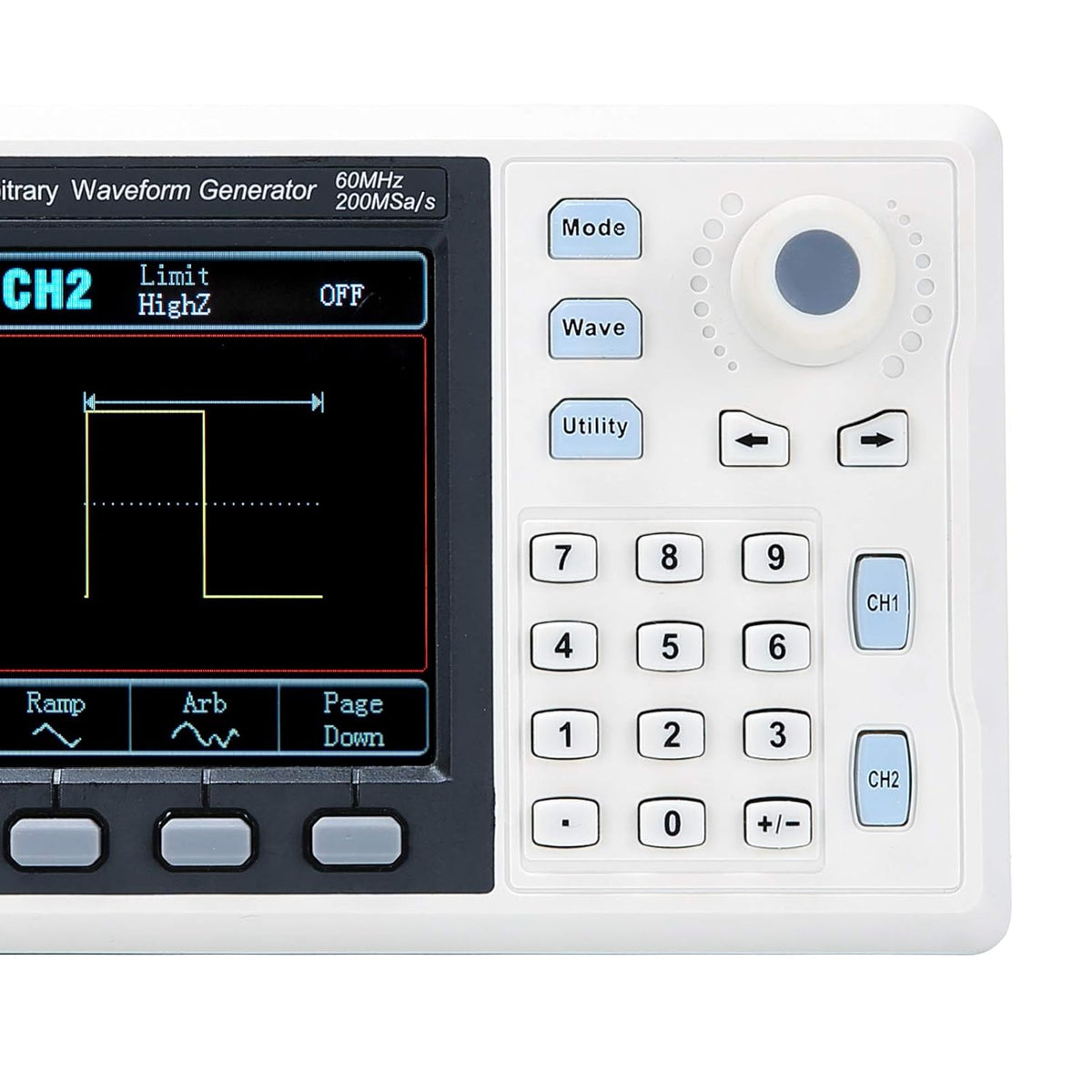 Function Generator Arbitrary Waveform 60 MHz Dual-Channel 200MSa/s 14 Bits Frequency Meter M379