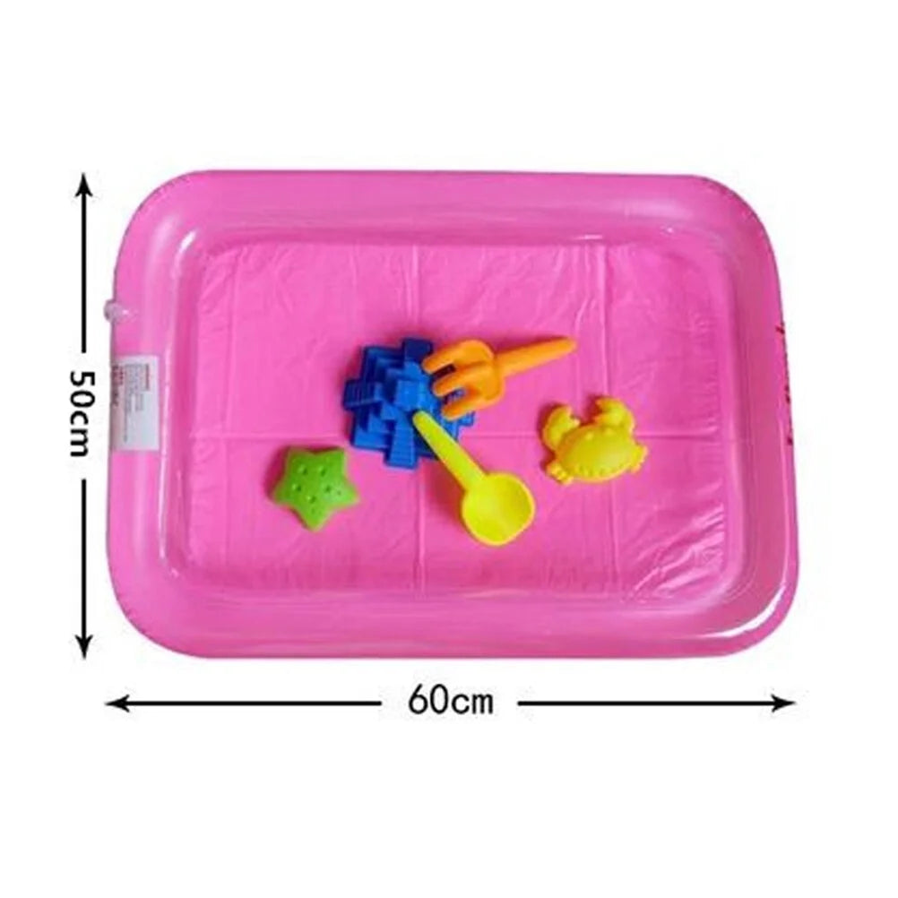 Pink Inflatable Sand Toy Tray Y7032