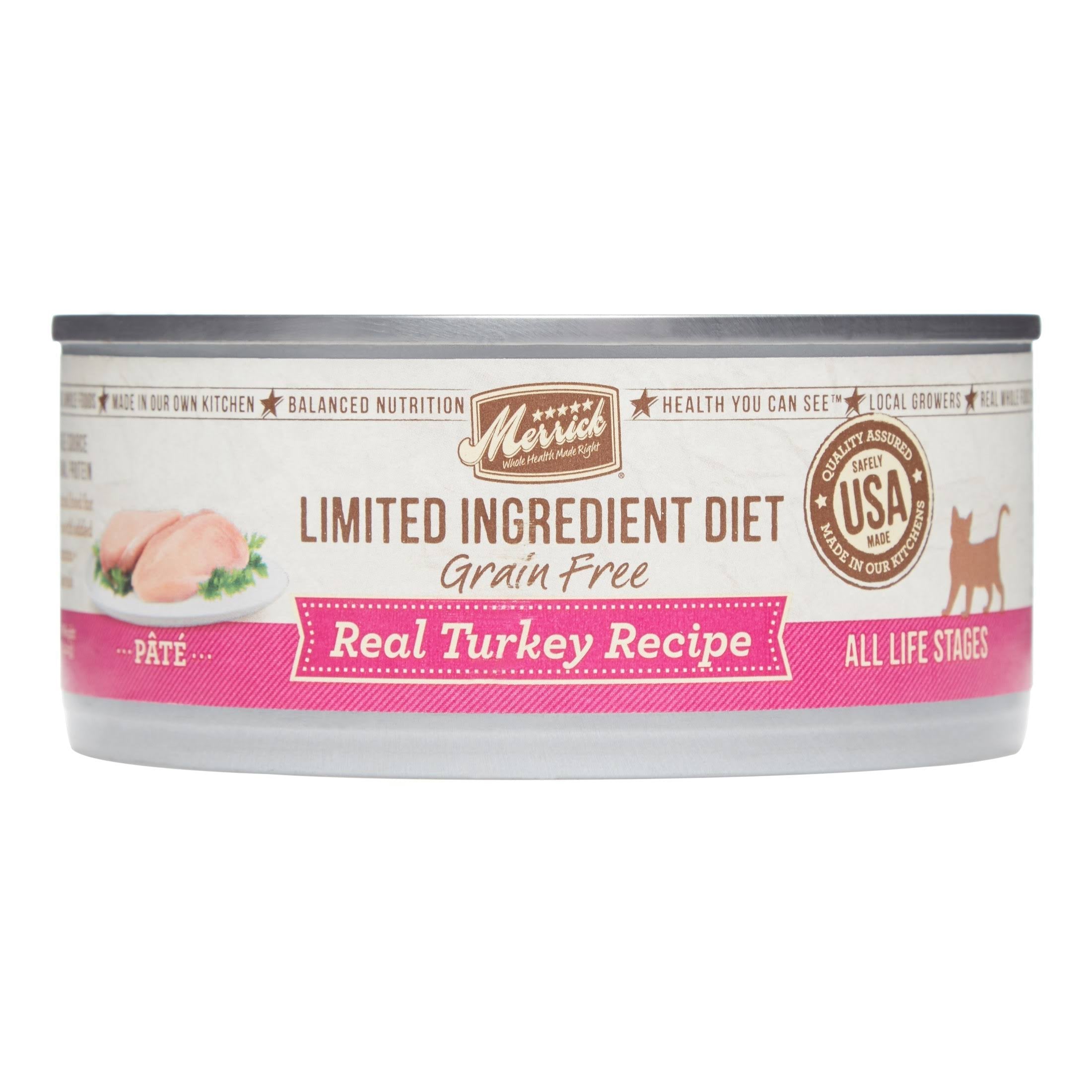24 Case Grain Free Turkey Pate Canned Cat Food M55941