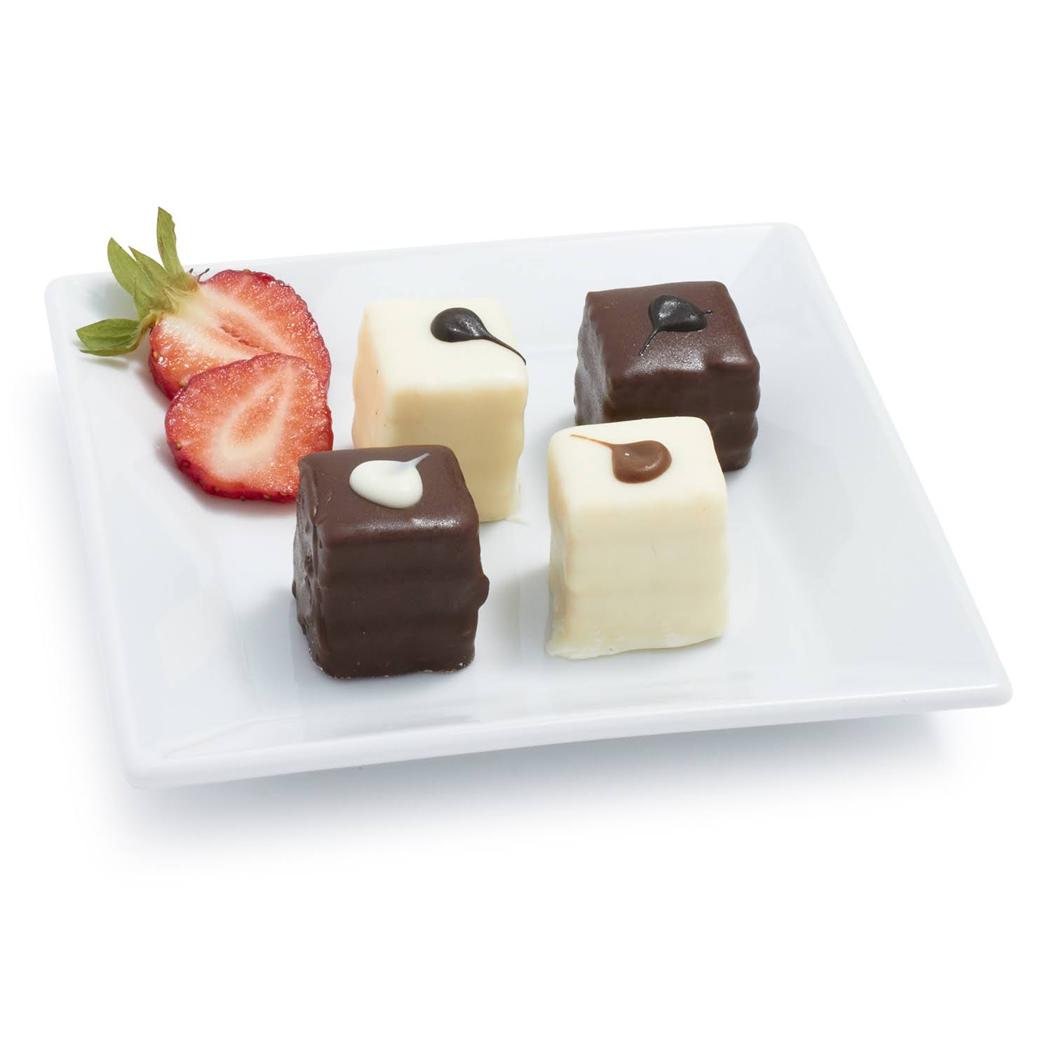 Black and White Petit Fours, 60 count Y574
