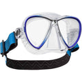Clear/Blue Twin Mask with Comfort Strap E88140
