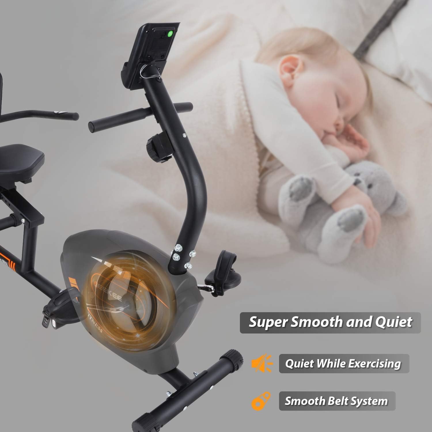 Recumbent Exercise Bike E855