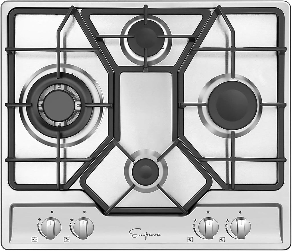 24 Inch Stainless Steel Gas Cooktop with 4 Burners N775807