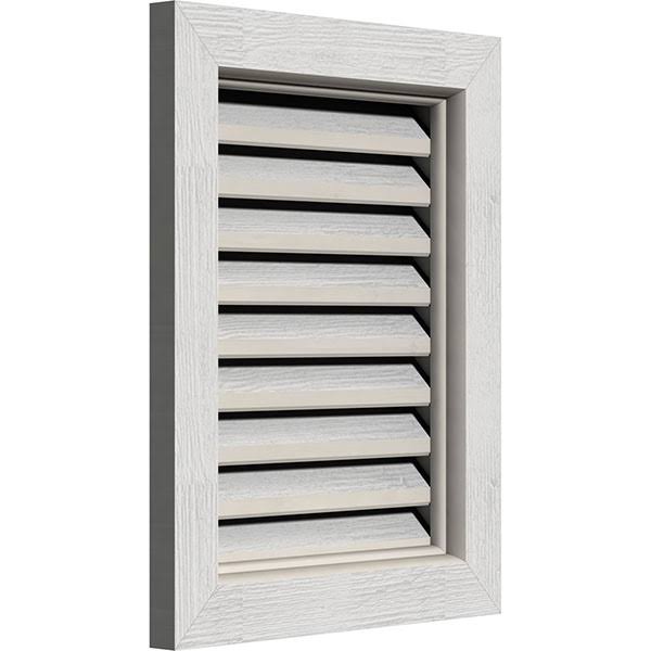 Primed Rough Saw Vertical Gable Vent C36136