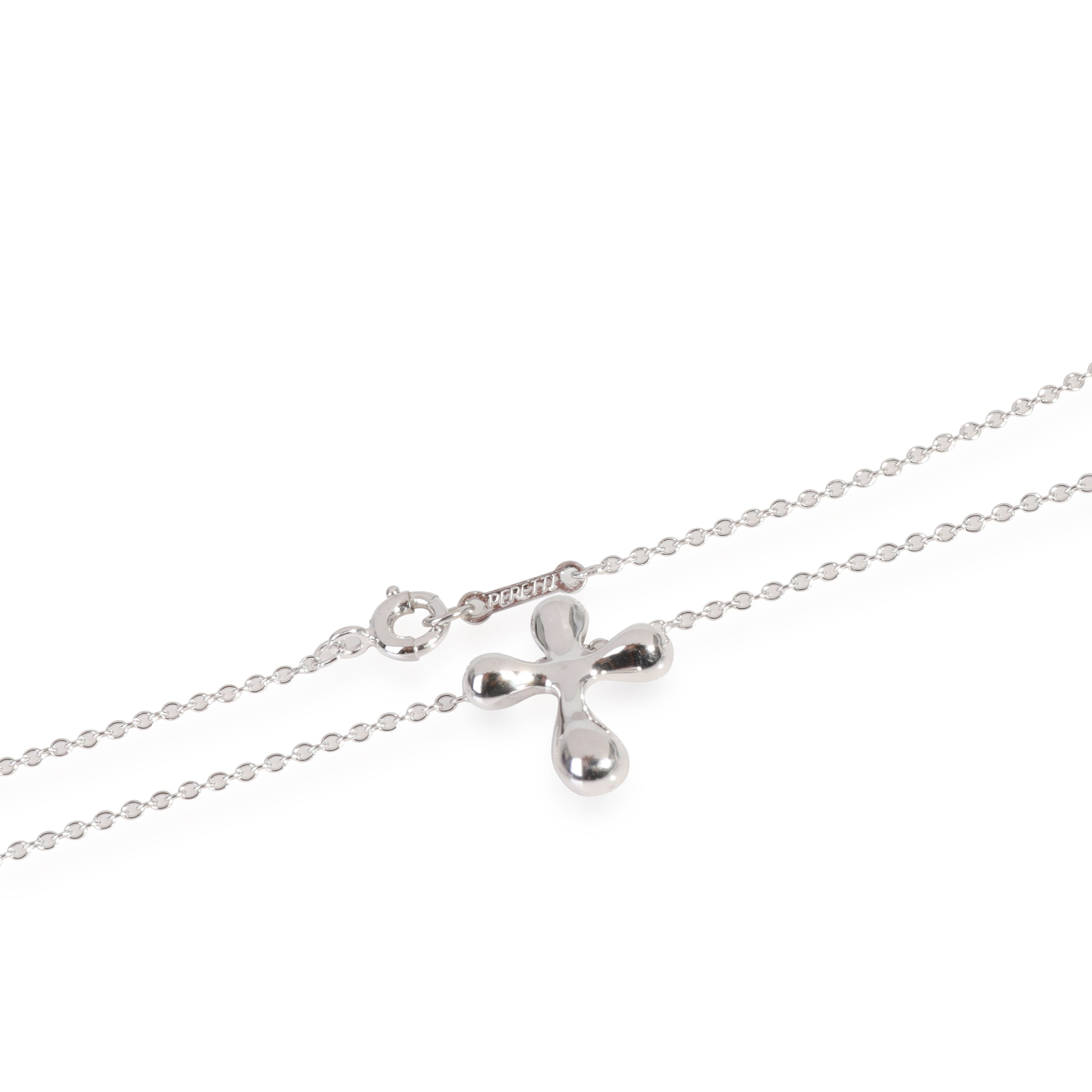 Platinum Cross Pendant on a Chain I973867