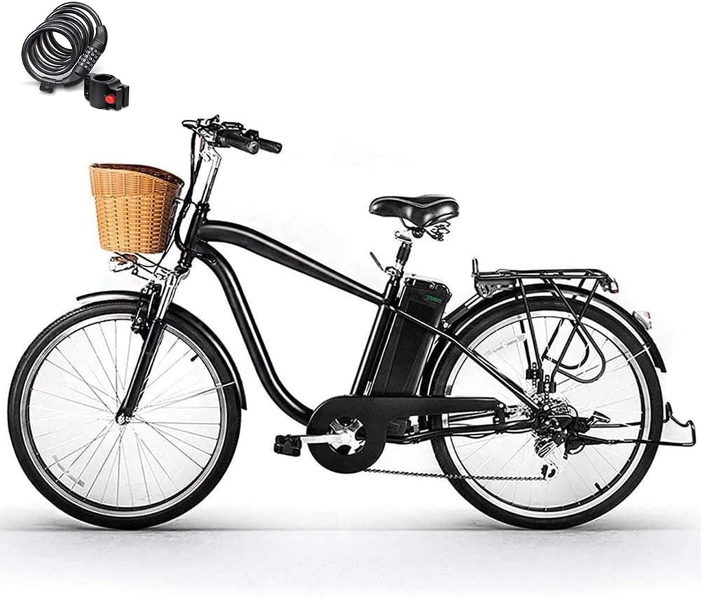 26 Adult Electric Bicycle with Removable 36V 10A Lithium Battery Q857211