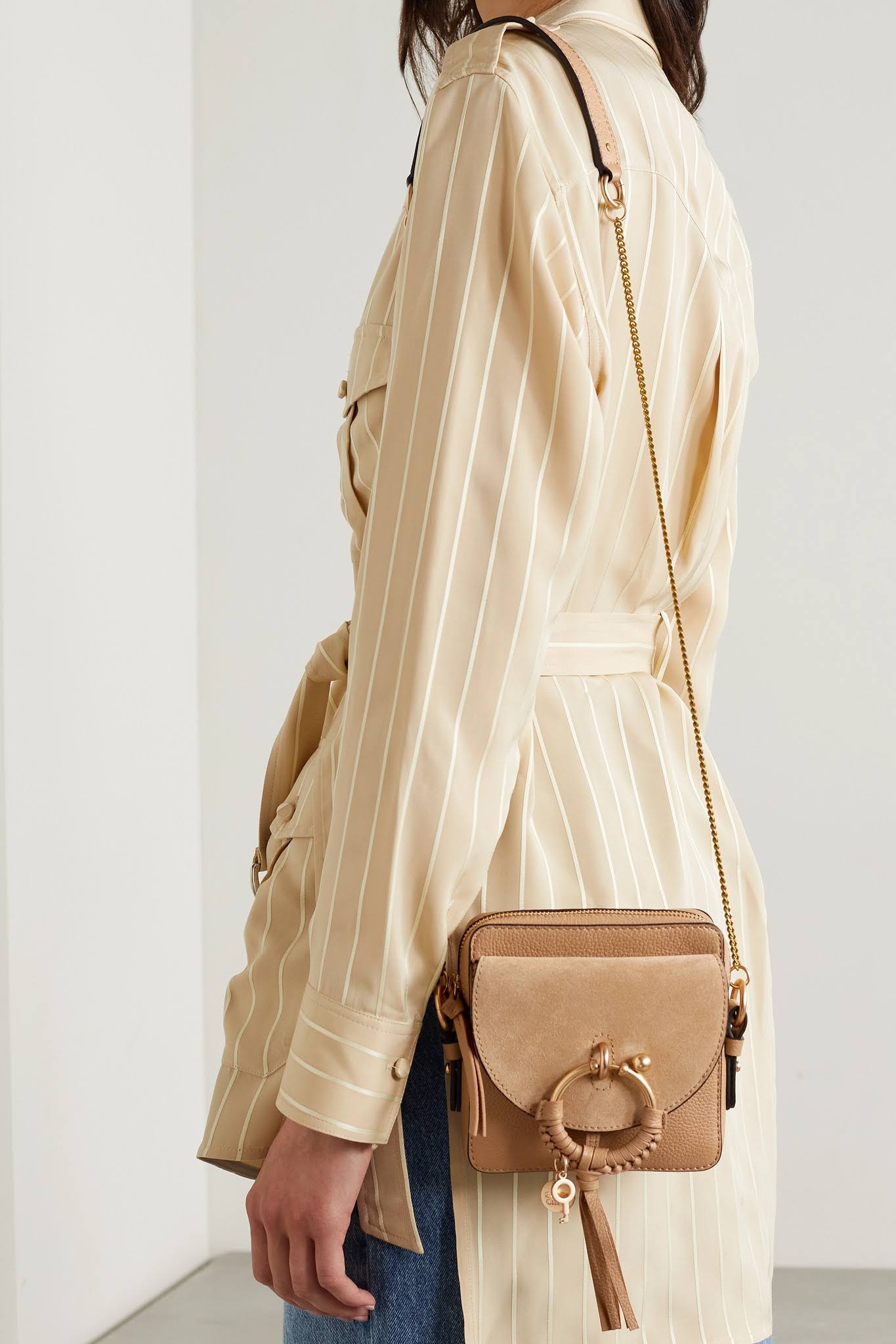 Brown Small Camera Bag F783
