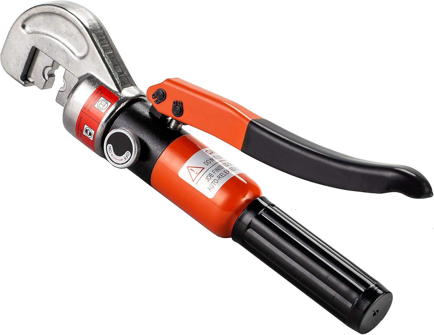 10 Ton Hydraulic Cable Crimper Hand Tool for 1/8, 3/16 Stainless Steel Cable C2869