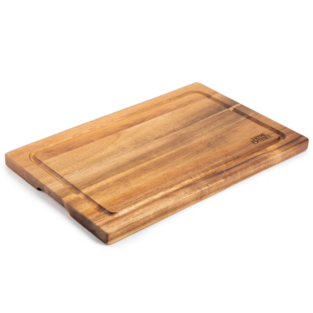 12" x 18" Acacia Wood Cutting Board O8396