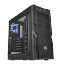 Black Mid-Tower Window Chassis U524