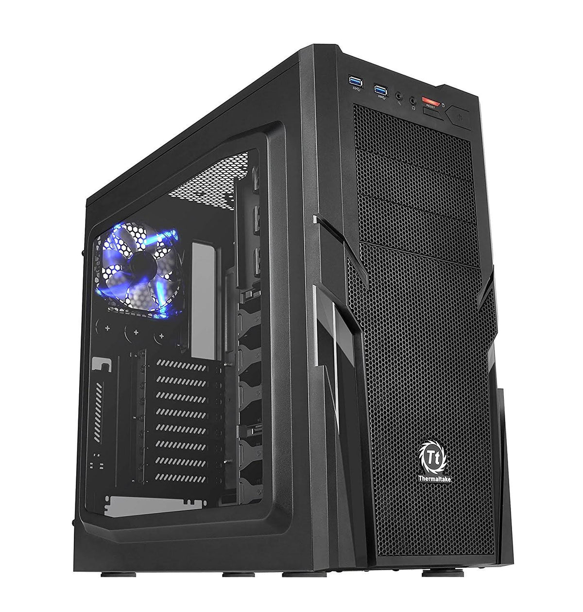 Black Mid-Tower Window Chassis U524