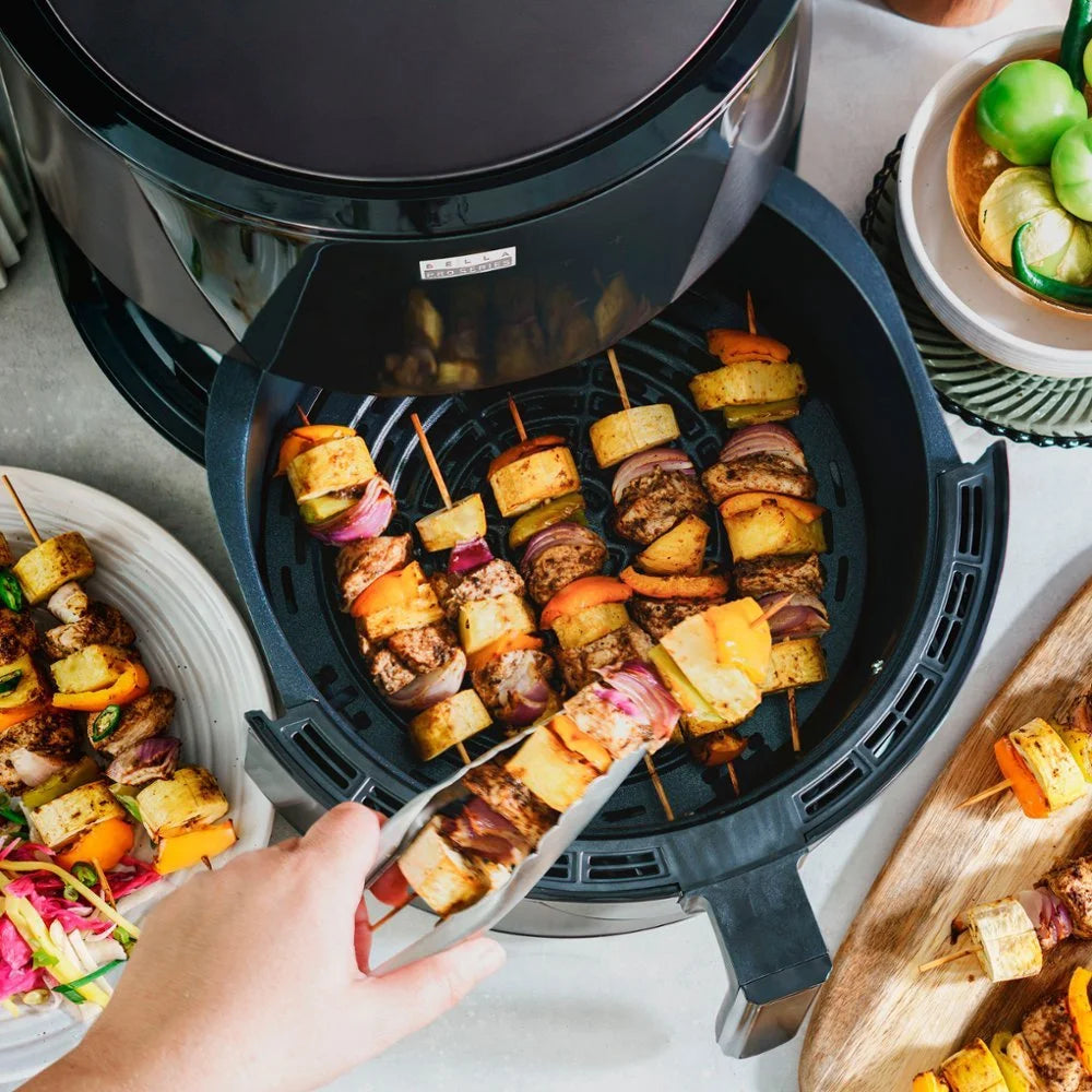 8-qt. Digital Air Fryer Black Stainless Steel F2846