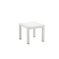 White/White Plastic/Resin Side Table Z555613