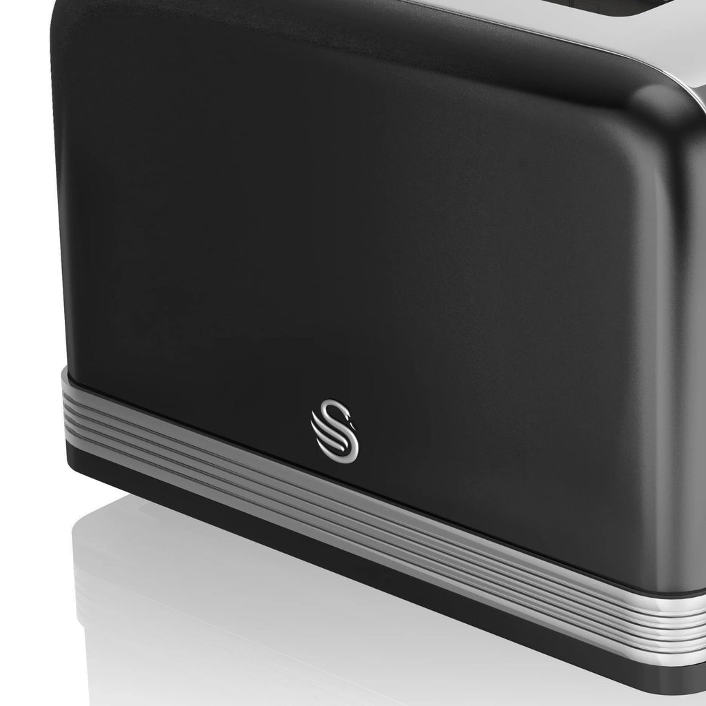 Black 4 Slice Toaster M29455