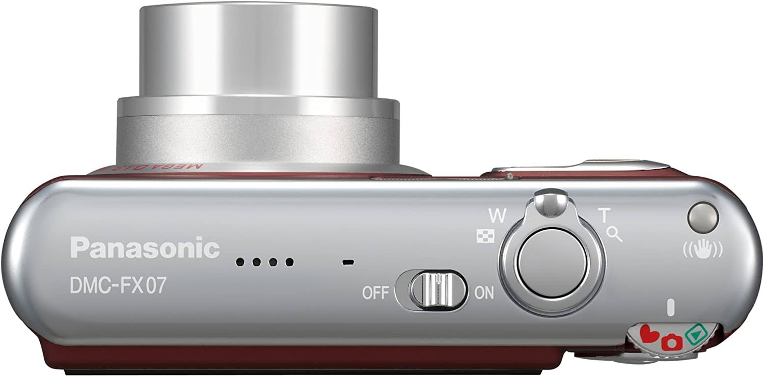 7.2MP Digital Camera with 3.6x Optical Zoom (Red) K6062