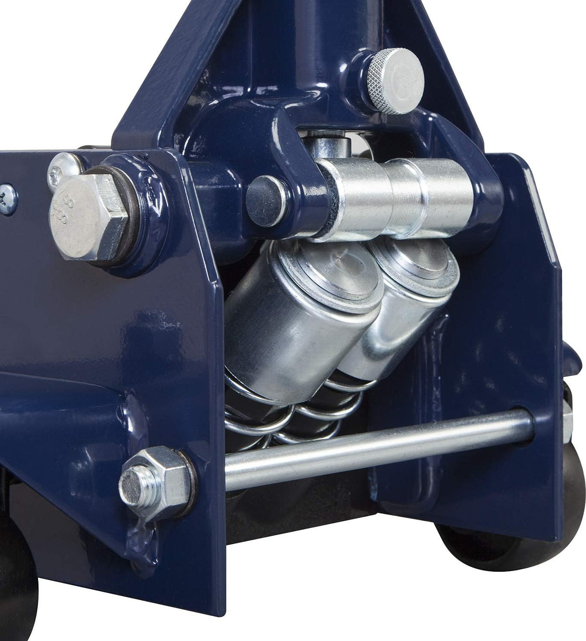 3 Ton Hydraulic Steel Floor Jack with Dual Piston Quick Lift Pump C6633
