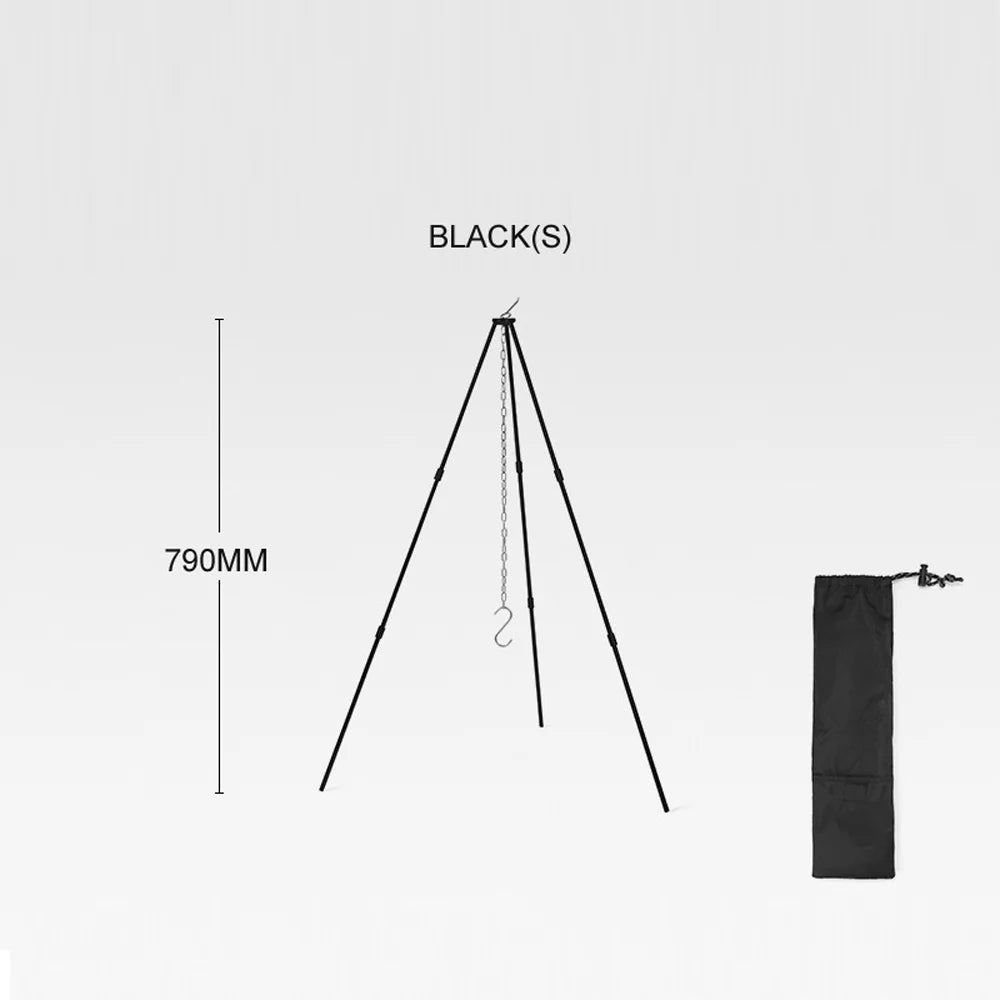 Detachable Campfire Tripod Bonfire Rack H997