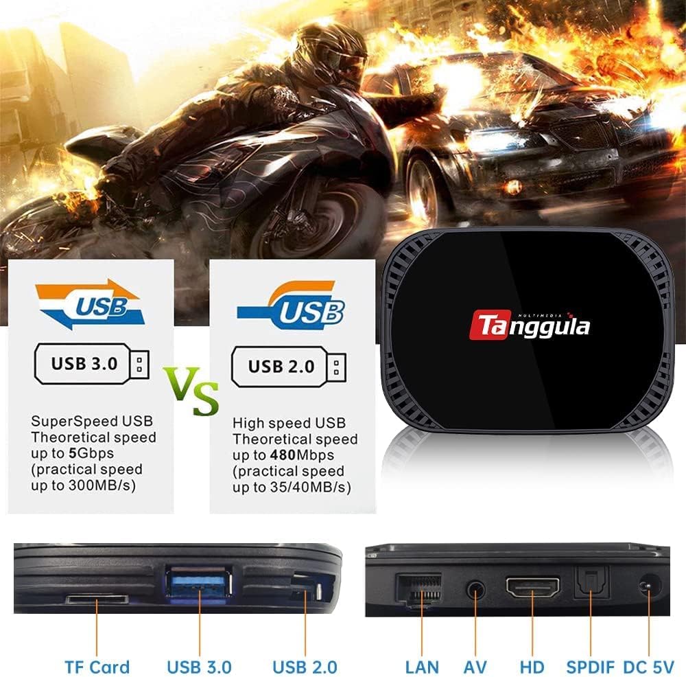 Tanggula X5 Box with Mini Keyboard Voice Remote I397