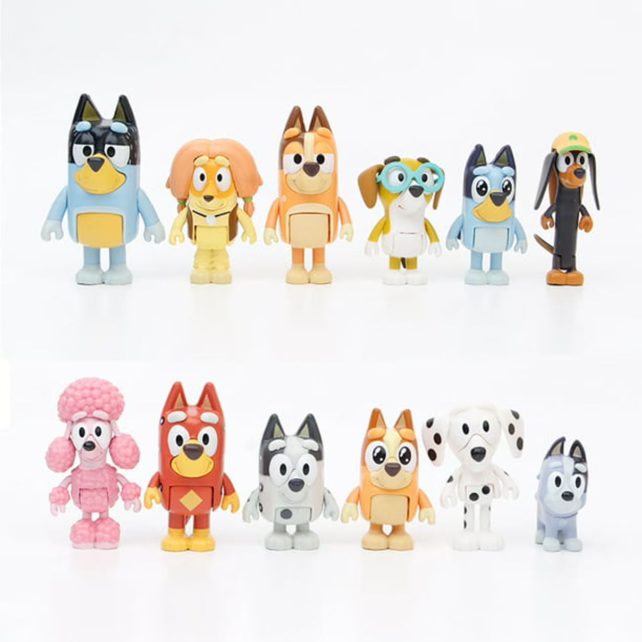 12 Pcs Dogs Action Figures Set I825273