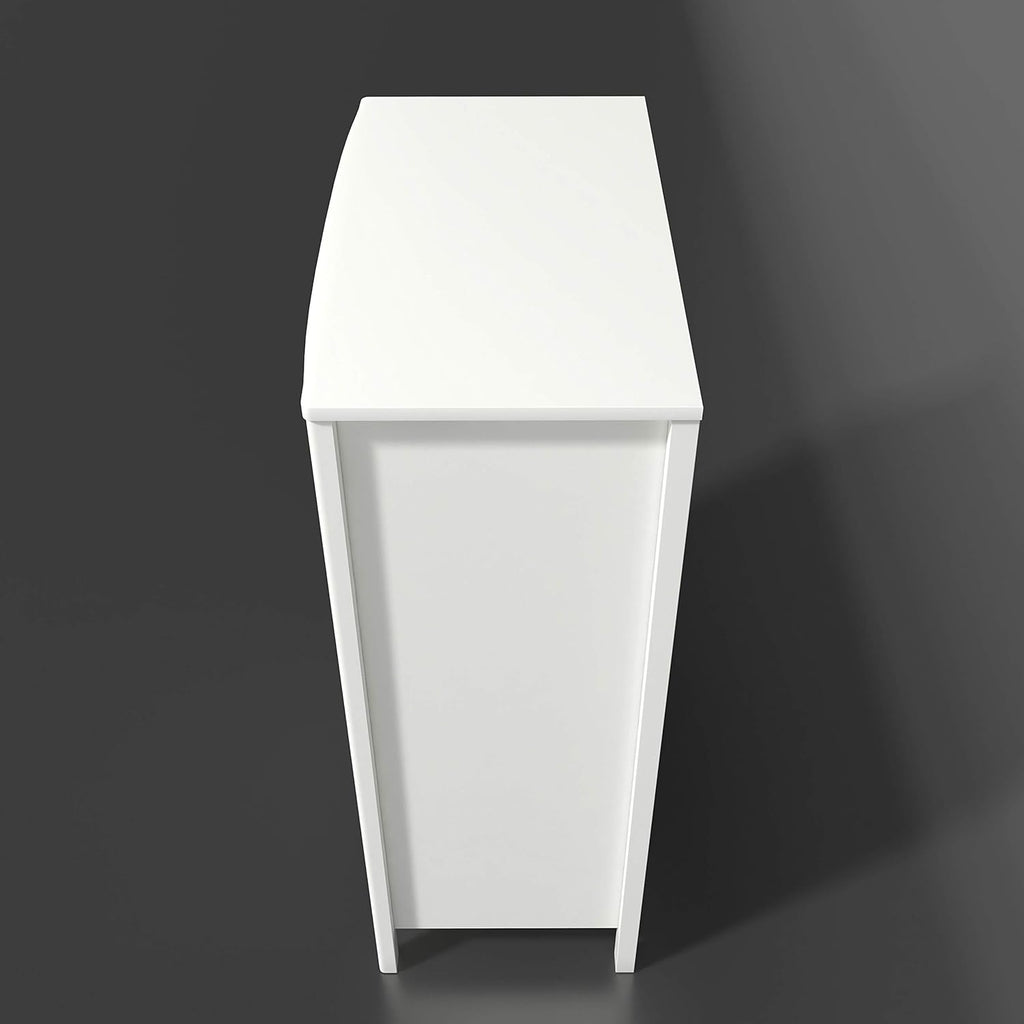 White 5 Drawer Chest T54064