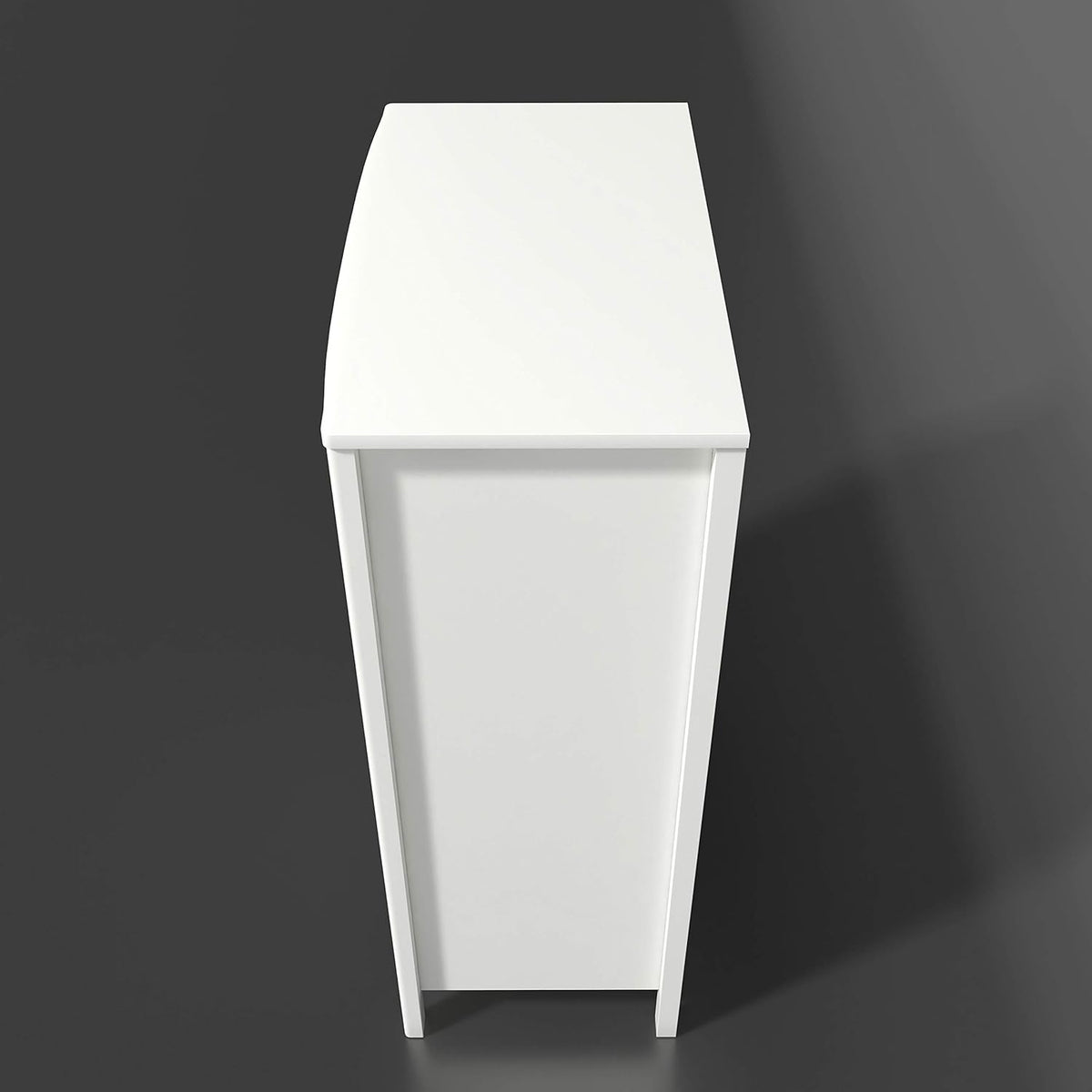 White 5 Drawer Chest T54064