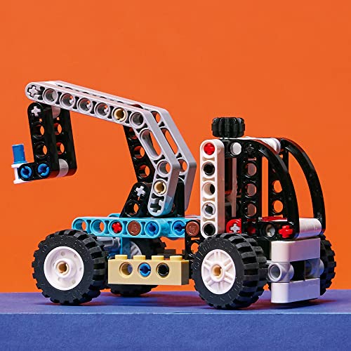 2 in 1 Telehandler Forklift Tow Truck Building Set N8294