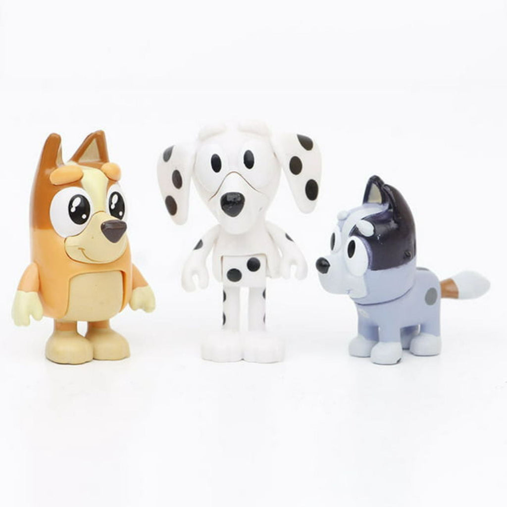 12 Pcs Dogs Action Figures Set I825273