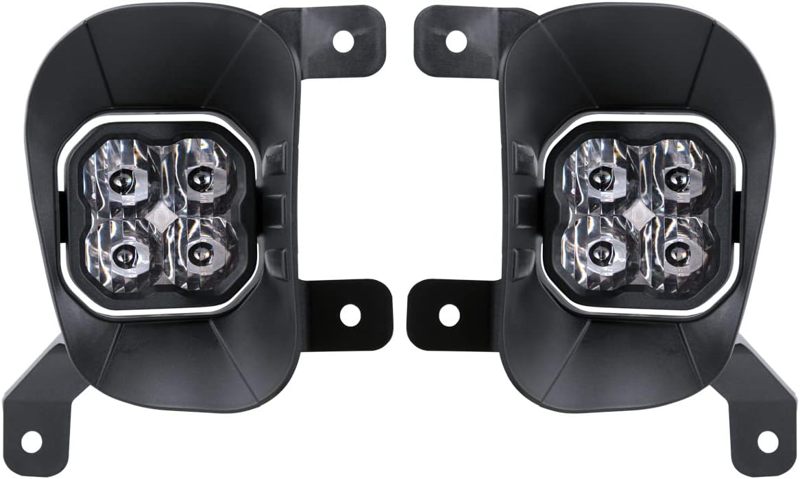 White SAE/DOT Fog Light Kit B181108