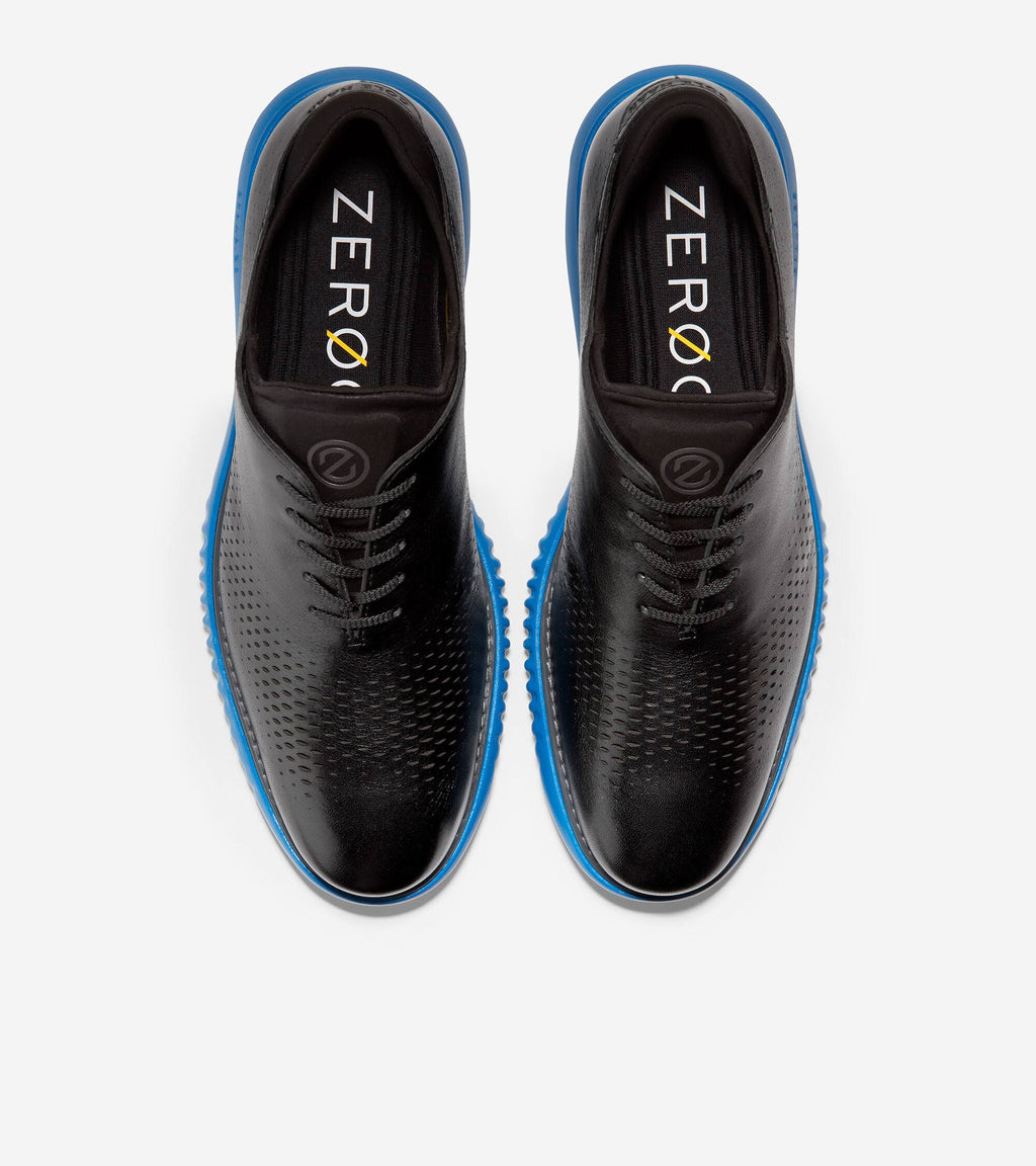 Black Lined Wingtip Oxfords R414