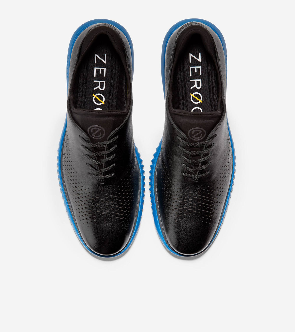 Black Lined Wingtip Oxfords R414
