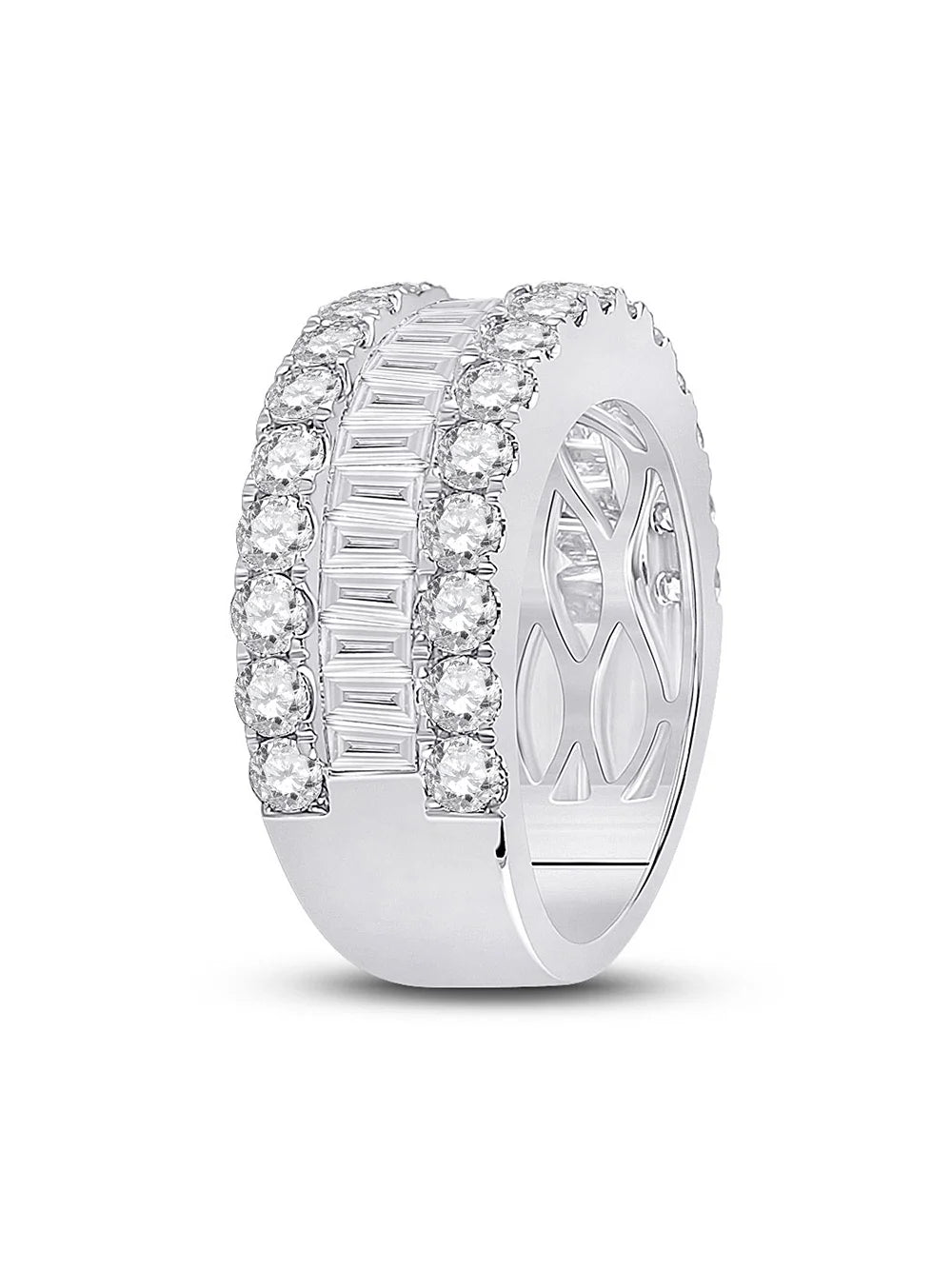 Baguette Diamond Anniversary Ring 3 Cttw O404891