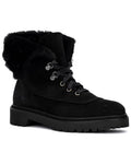 Black Suede Boot Y8111