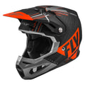 Matte Orange Grey Black Carbon Helmet G67897