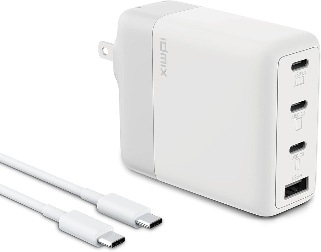 USB C Charger, 100W 4-Port Type C Fast PD Charger, GaN Power Tech, Pack of 2 X782