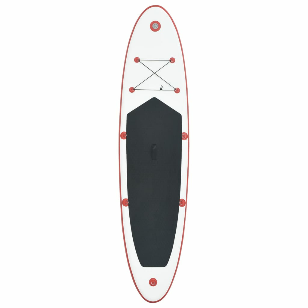 Inflatable Paddle Board Set with Oar, Fin, Hand Pump, Repair Kit and Carrying Bag K678