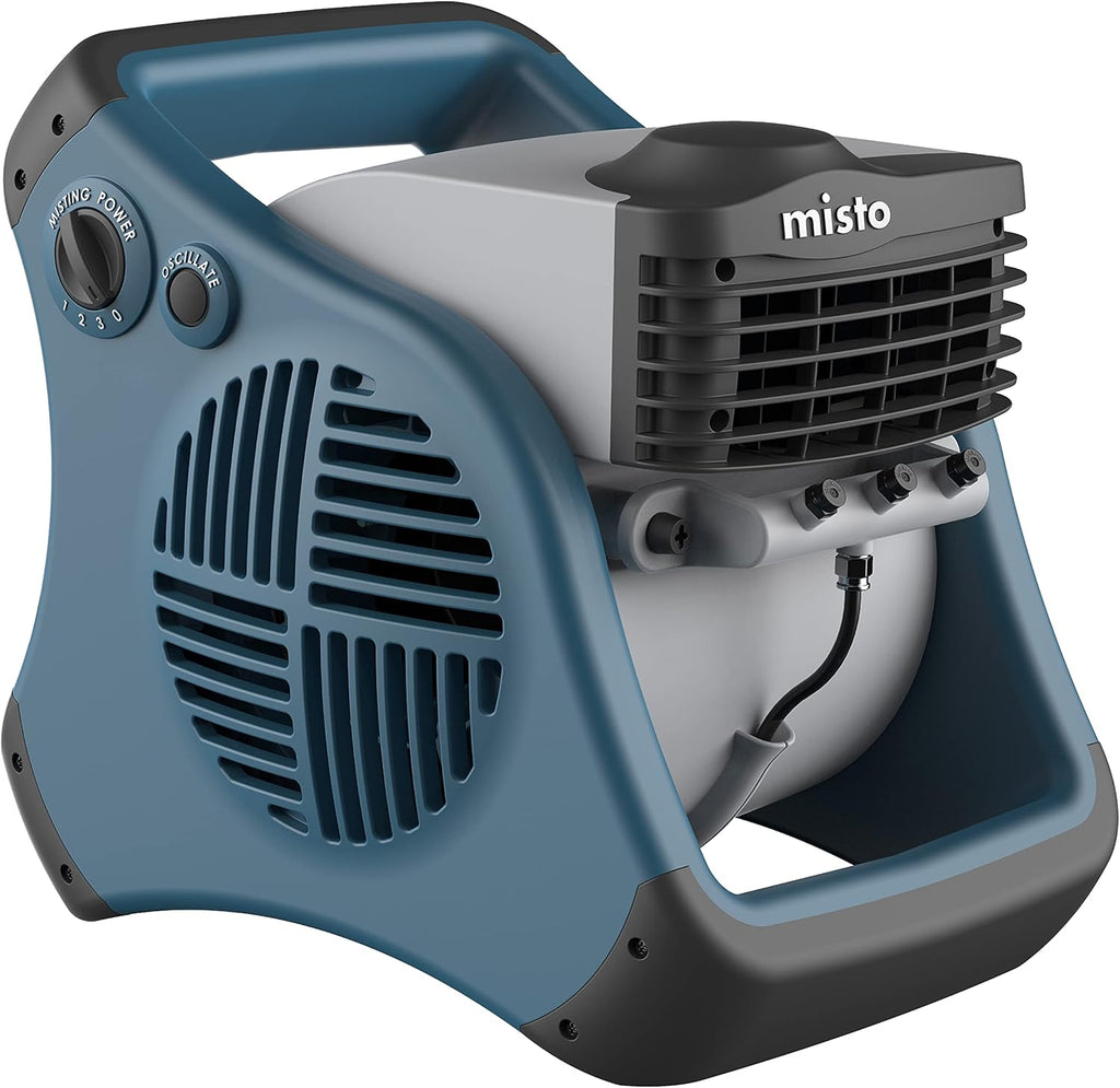 Blue Outdoor Misting Fan H5544