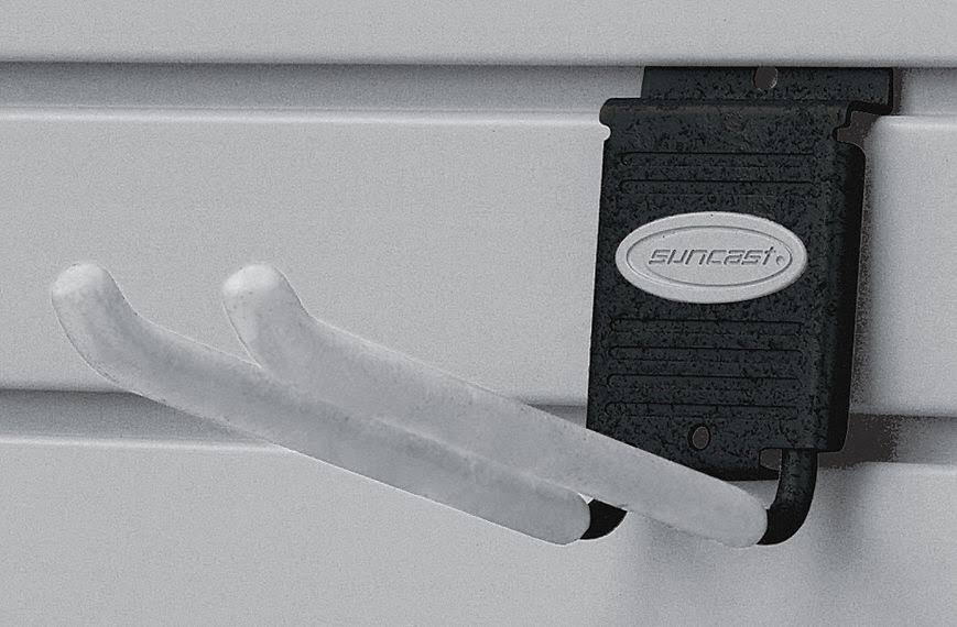 Black Wire Double Hook V27549