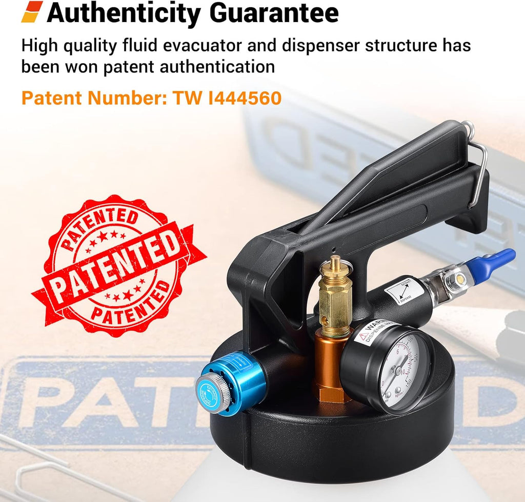 6L Automatic Transmission Fluid Pump Fluid Evacuator and Dispenser with 8 Adapters D5829