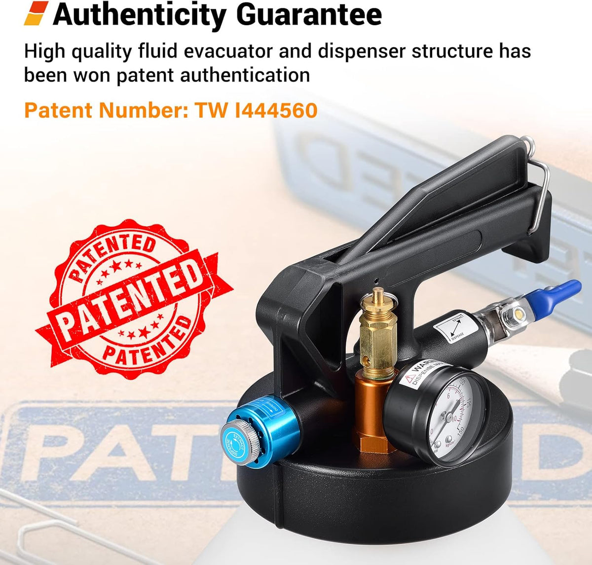 6L Automatic Transmission Fluid Pump Fluid Evacuator and Dispenser with 8 Adapters D5829