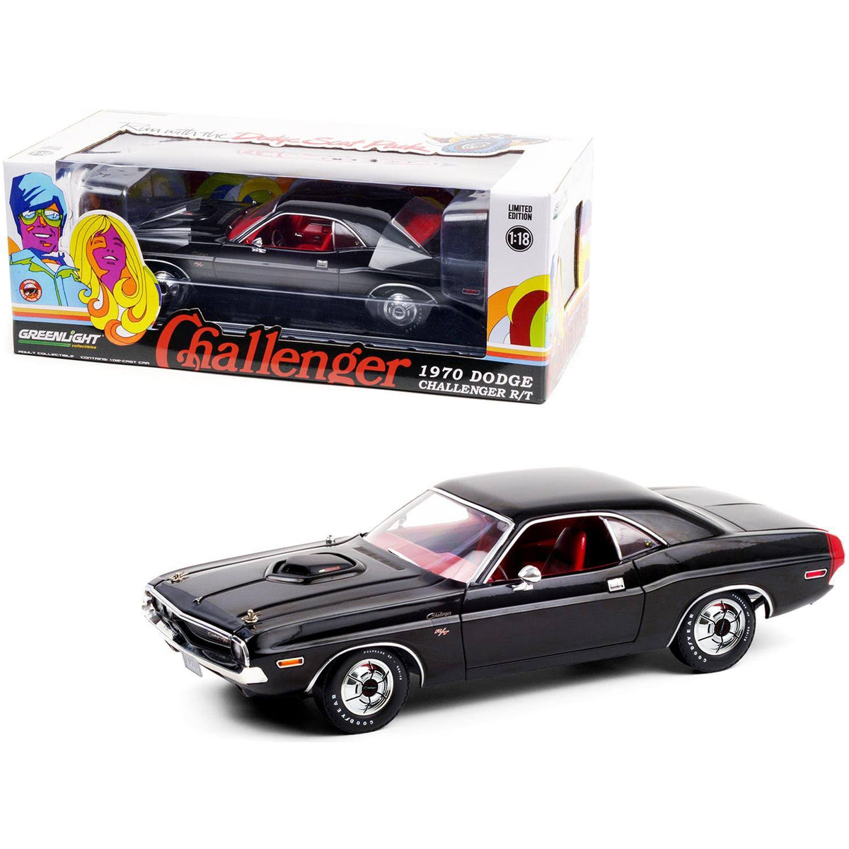 Black 1/18 Diecast Model Car V31451