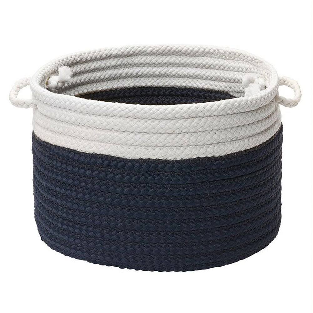 Navy Storage Basket with Handles K251624